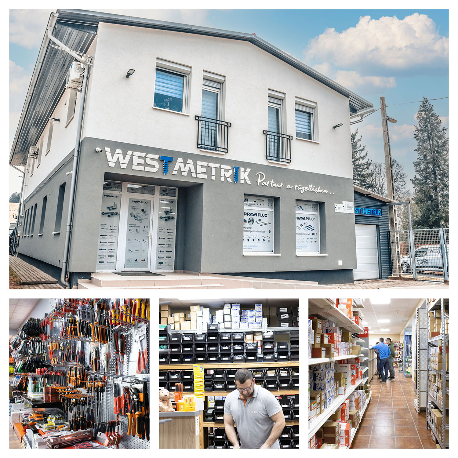 Csavarbolt telephely